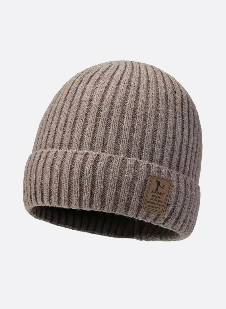 Ribbed Knit Beanie Avero
