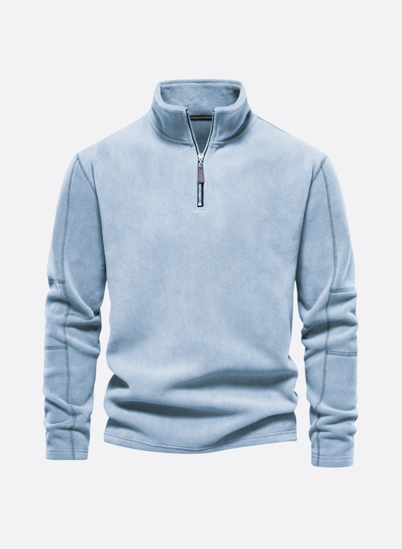 Men’s Half-Zip Stand Collar Fleece