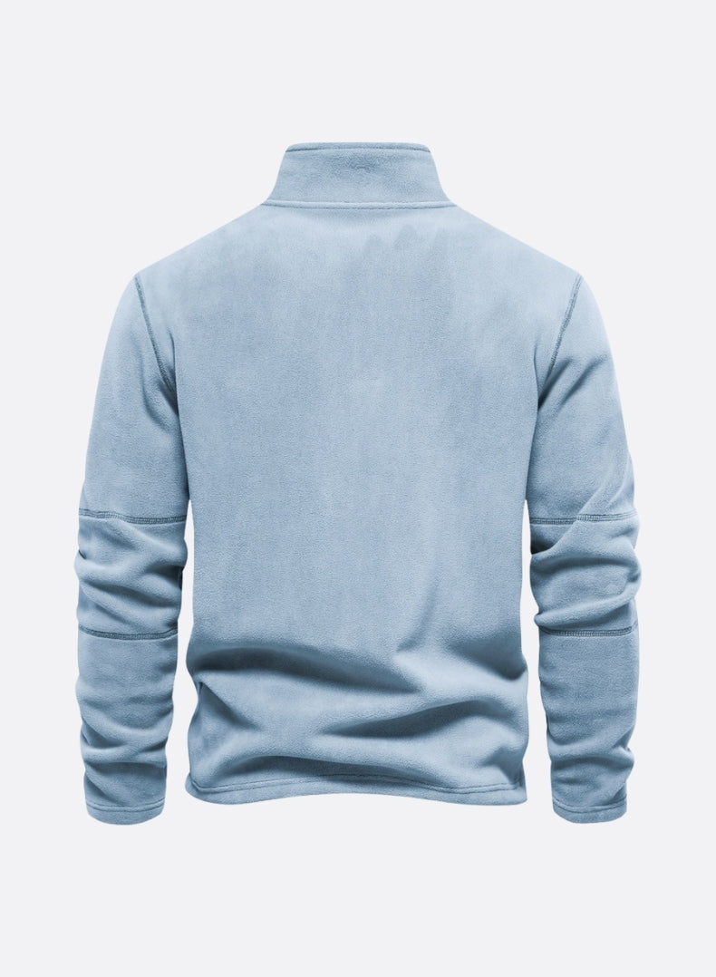 Men’s Half-Zip Stand Collar Fleece