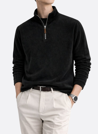 Men’s Half-Zip Stand Collar Fleece