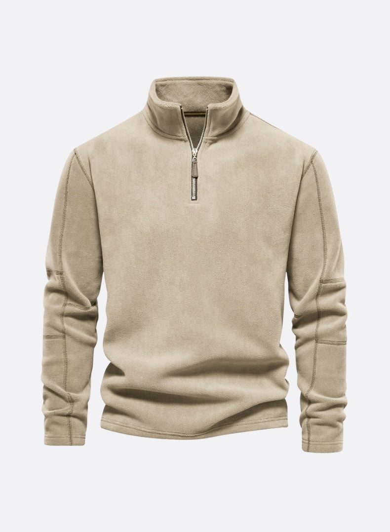 Men’s Half-Zip Stand Collar Fleece