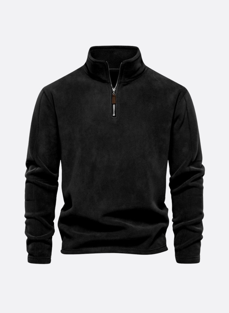 Men’s Half-Zip Stand Collar Fleece