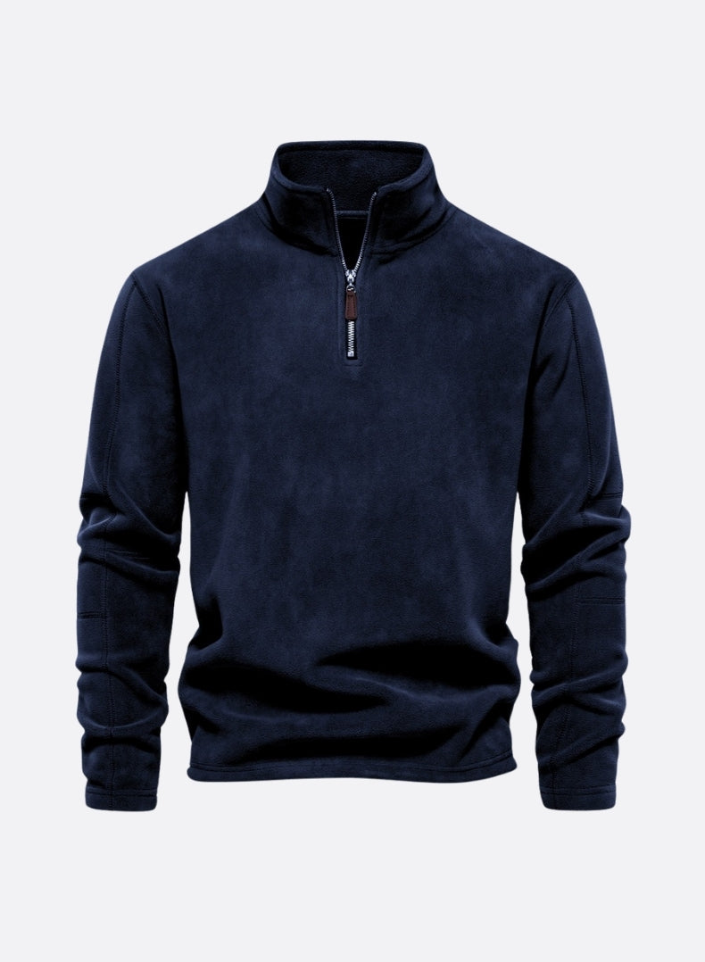 Men’s Half-Zip Stand Collar Fleece