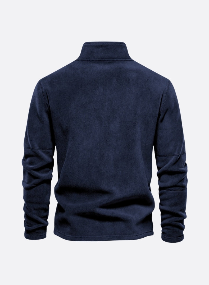 Men’s Half-Zip Stand Collar Fleece