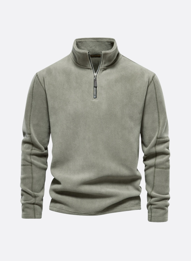 Men’s Half-Zip Stand Collar Fleece