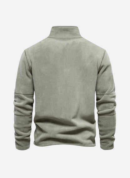 Men’s Half-Zip Stand Collar Fleece