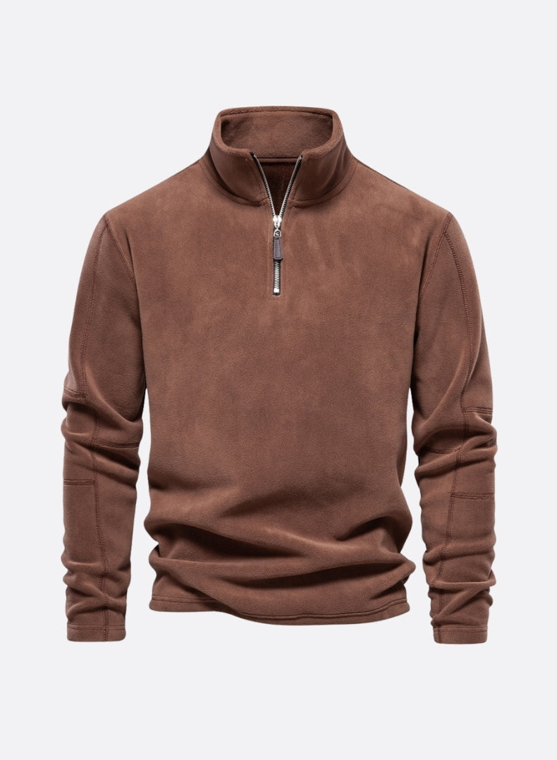 Men’s Half-Zip Stand Collar Fleece