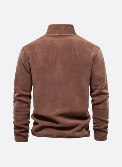 Men’s Half-Zip Stand Collar Fleece
