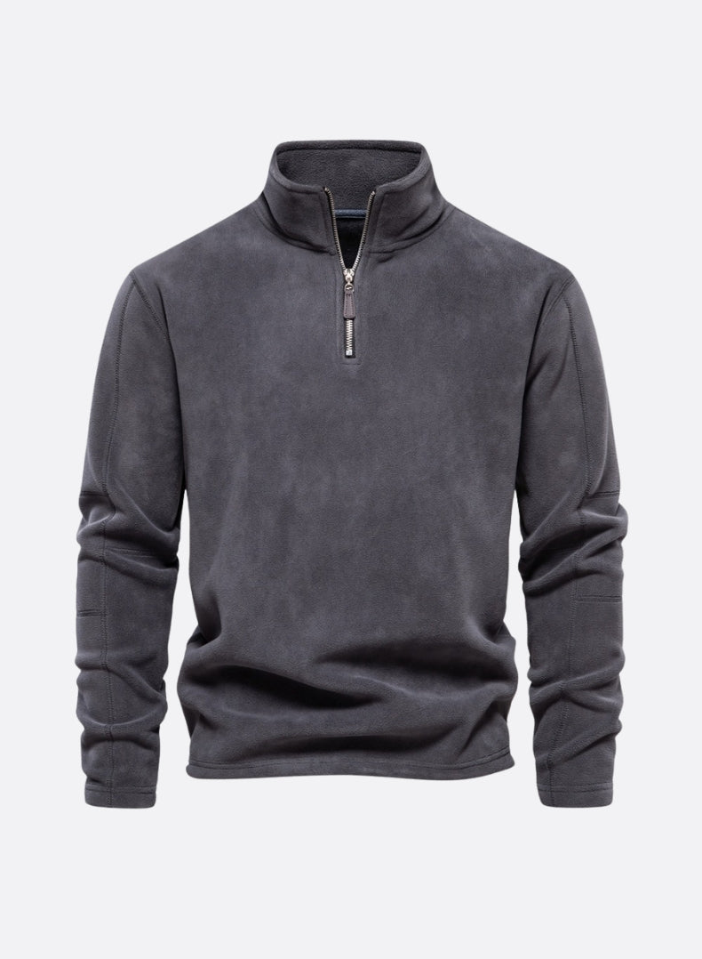 Men’s Half-Zip Stand Collar Fleece