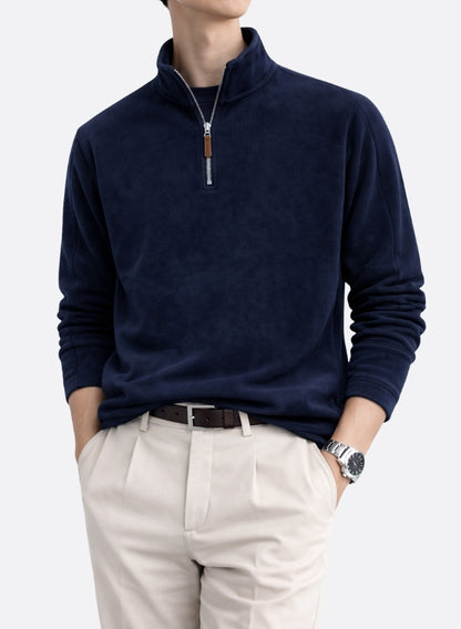 Men’s Half-Zip Stand Collar Fleece