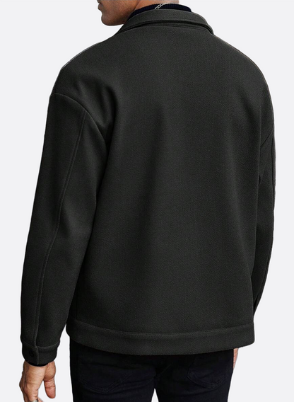 Minimal Winter Overshirt Jacket