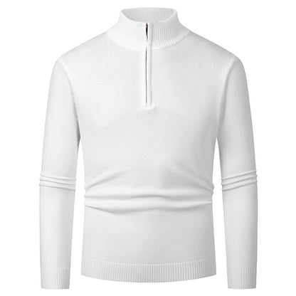 Premium Quarter-Zip Knit Sweater