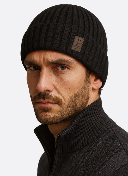 AVERO Ribbed Knit Beanie