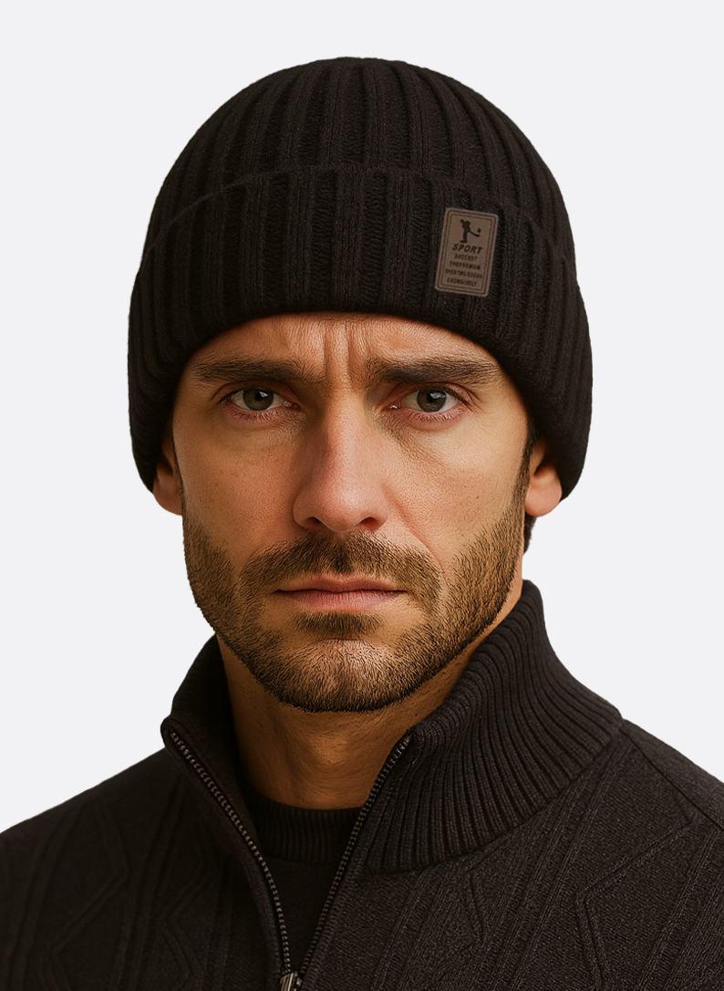 Ribbed Knit Beanie